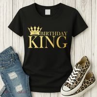Gold Birthday King Limited Edition  Women's T-Shirt thumb 3