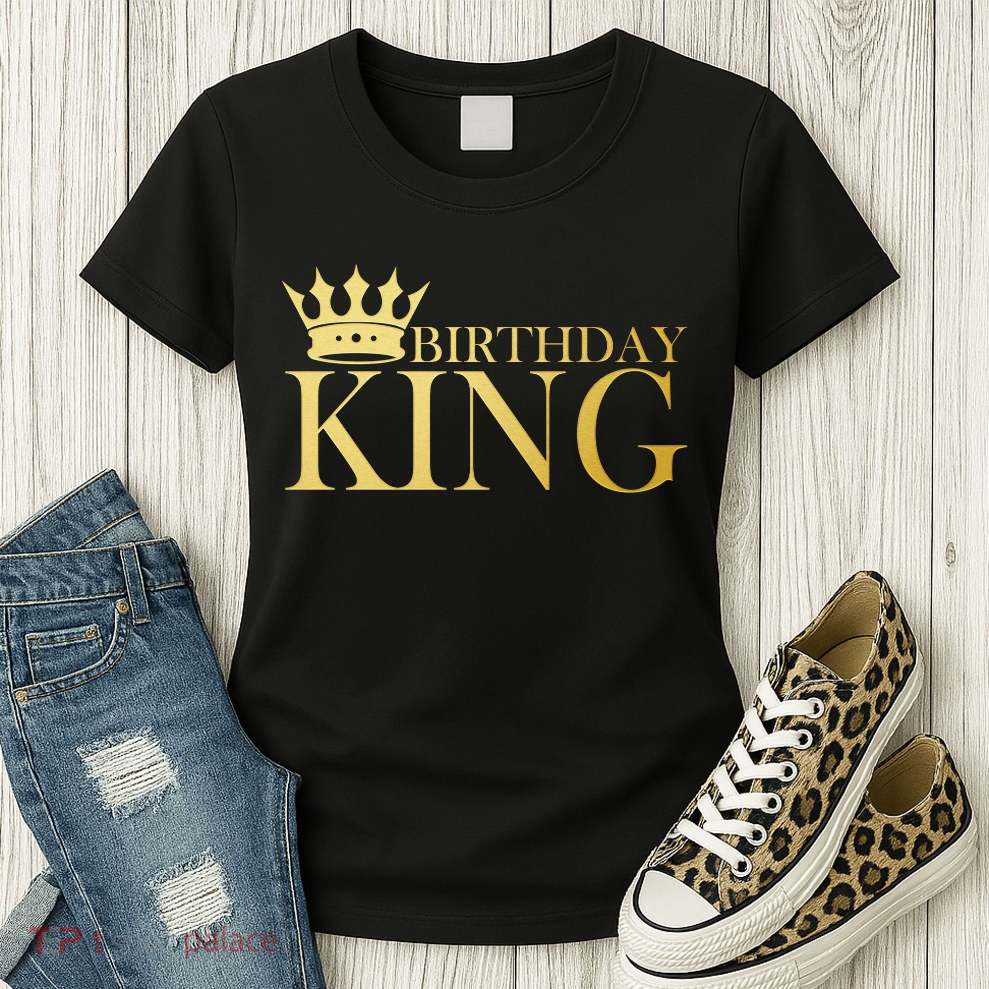 Gold Birthday King Limited Edition  Women's T-Shirt