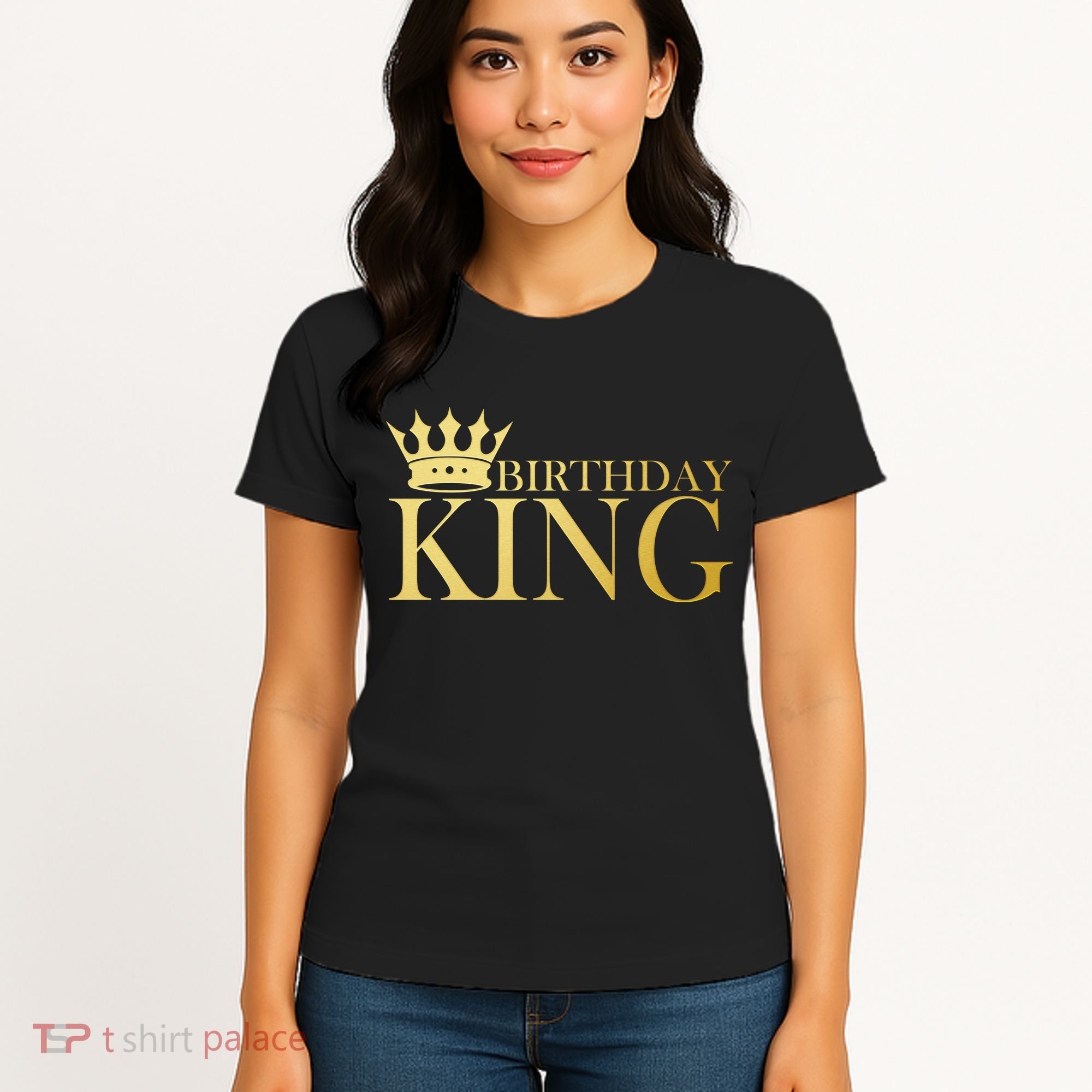 Gold Birthday King Limited Edition  Women's T-Shirt