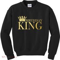 Gold Birthday King Limited Edition  Kids Sweatshirt thumb 0
