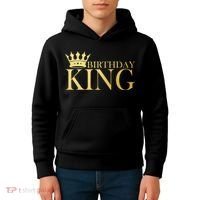 Gold Birthday King Limited Edition  Kids Hoodie thumb 4