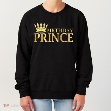 Gold Birthday Prince Limited Edition Women's Sweatshirt