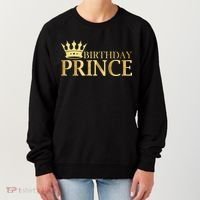 Gold Birthday Prince Limited Edition Women's Sweatshirt thumb 0