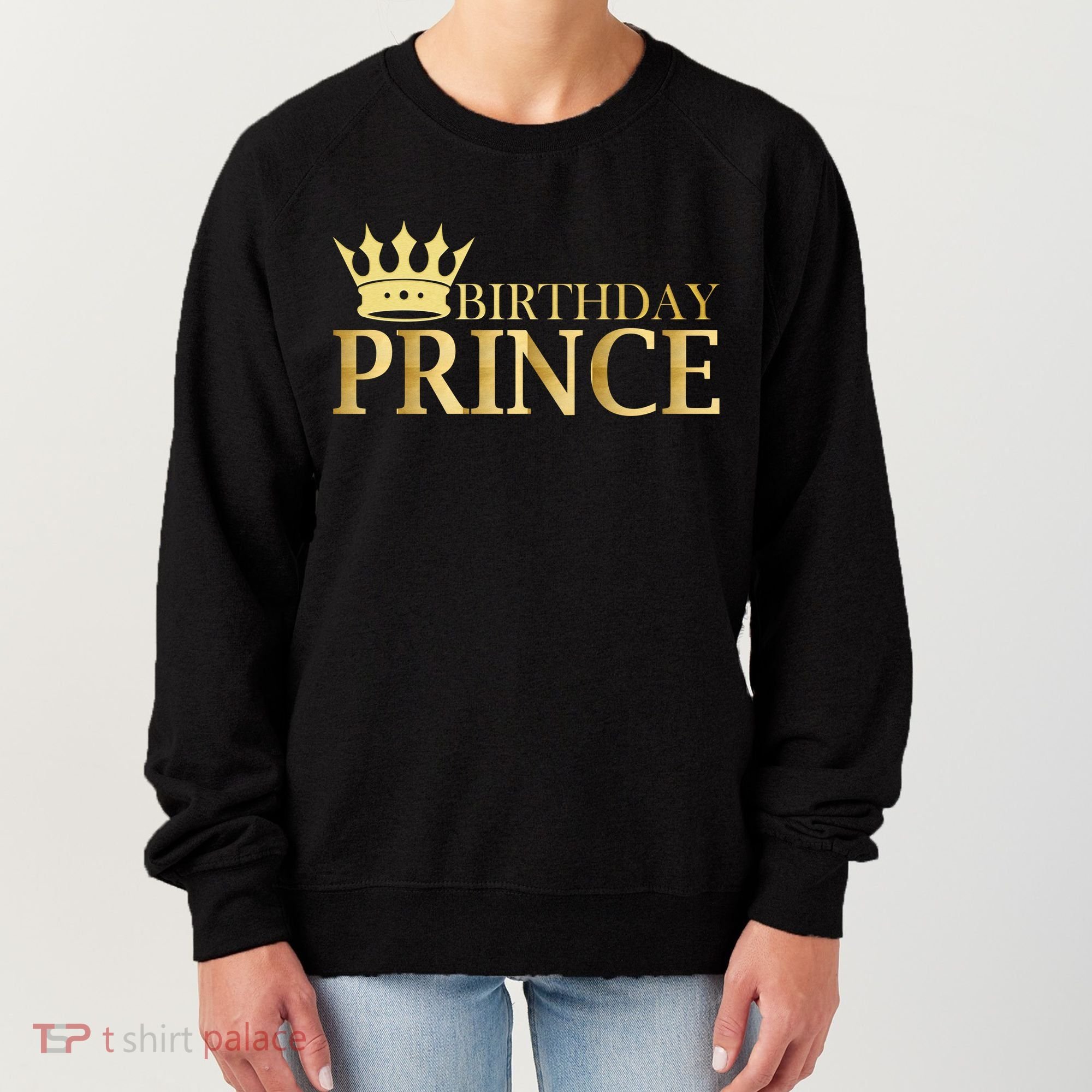 Gold Birthday Prince Limited Edition Women's Sweatshirt