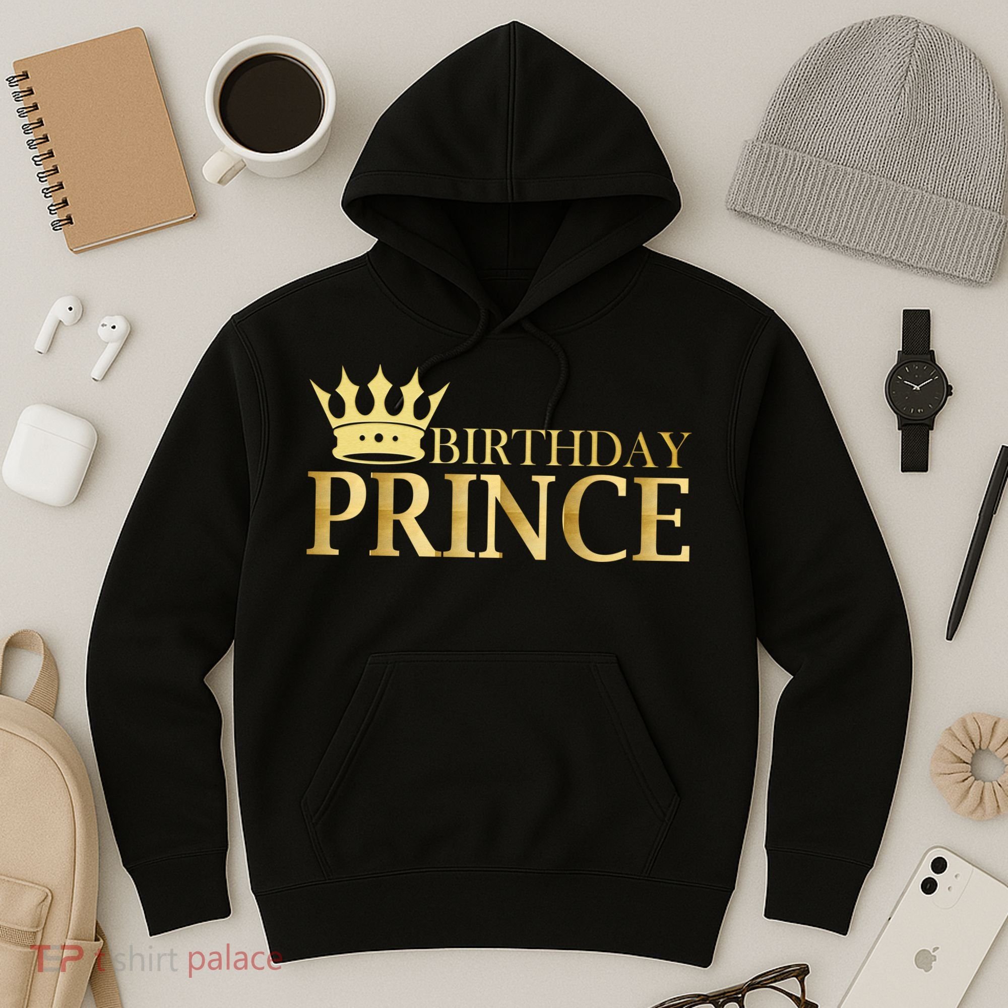 Gold Birthday Prince Limited Edition Hoodie