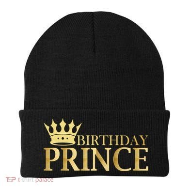Gold Birthday Prince Limited Edition Beanie