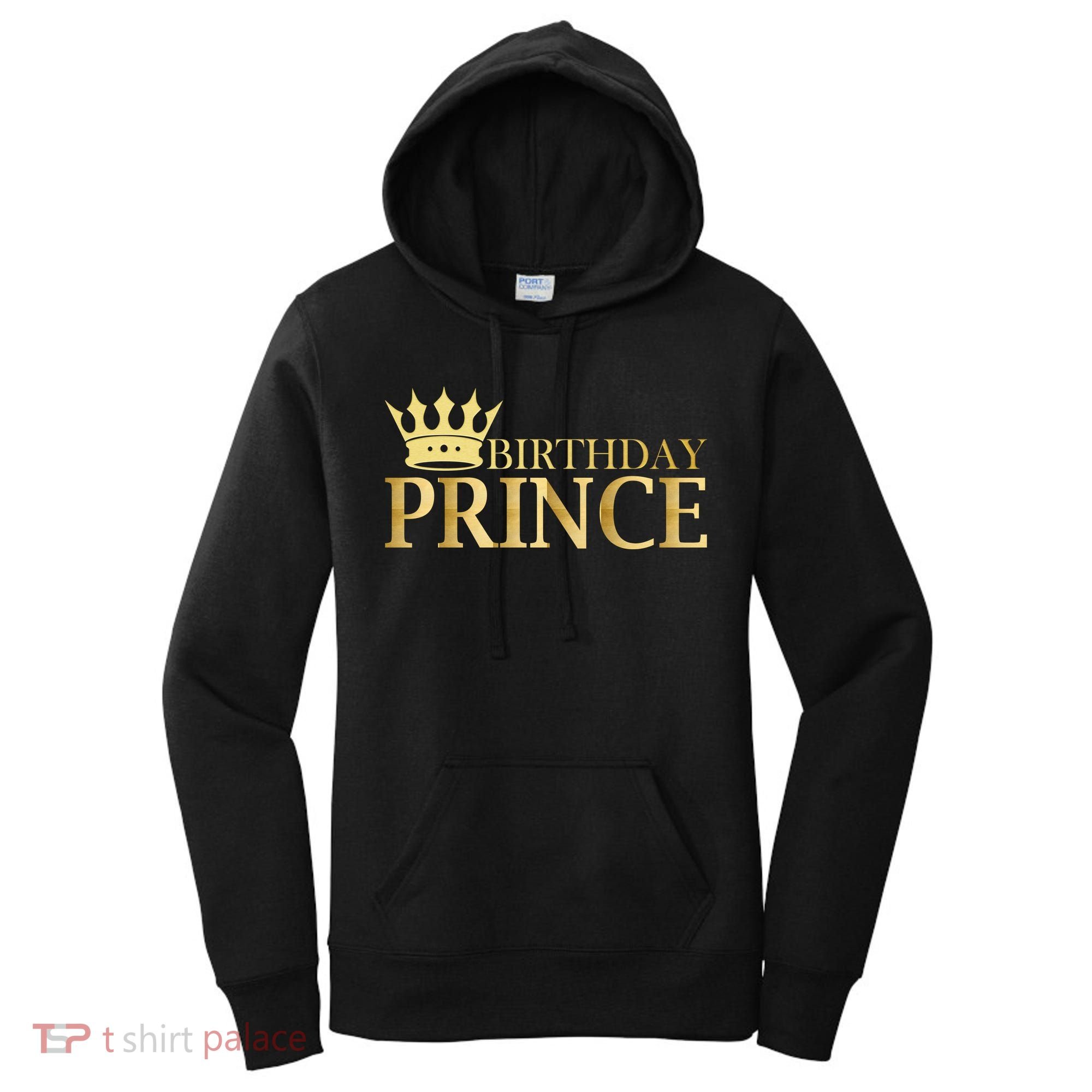 Gold Birthday Prince Limited Edition Women's Hoodie