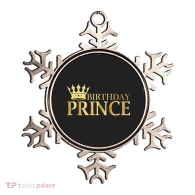 Gold Birthday Prince Limited Edition Ornament