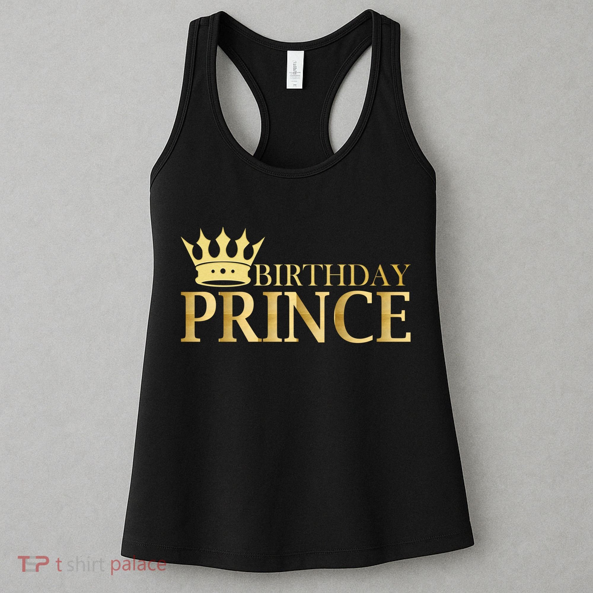 Gold Birthday Prince Limited Edition Women's Tank Top