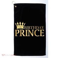 Gold Birthday Prince Limited Edition Golf Towel thumb 0