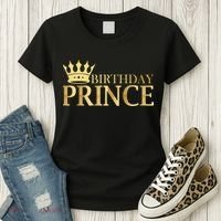 Gold Birthday Prince Limited Edition Women's T-Shirt thumb 3