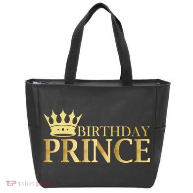 Gold Birthday Prince Limited Edition Tote Bag