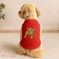 Gold Bitcoin Bull Doggie Tank thumb 2