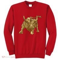 Gold Bitcoin Bull Sweatshirt thumb 0