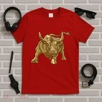 Gold Bitcoin Bull T-Shirt thumb 5