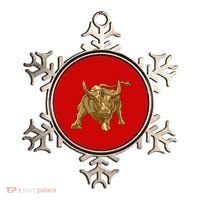 Gold Bitcoin Bull Ornament thumb 0