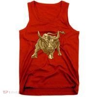 Gold Bitcoin Bull Tank Top thumb 0