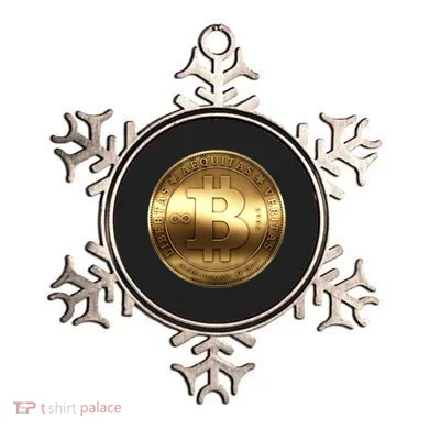 Gold Bitcoin Crypto Currency Ornament