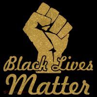 Gold Black Lives Matter Fist Logo Coffee Mug thumb 5