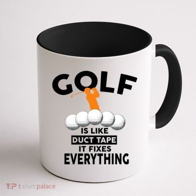 Gold Is Like Duck Tape It Fixes Everything Coffee Mug back