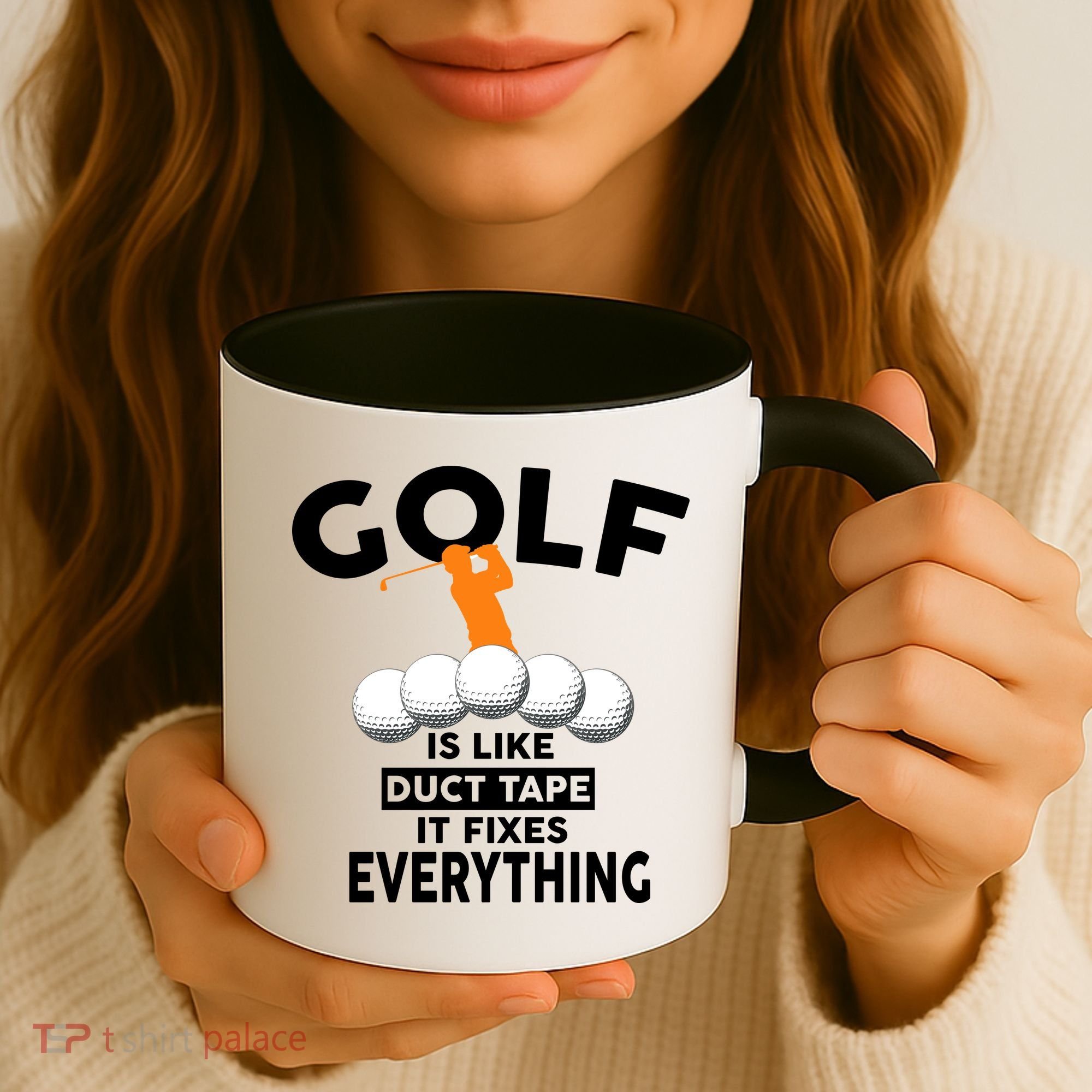Gold Is Like Duck Tape It Fixes Everything Coffee Mug