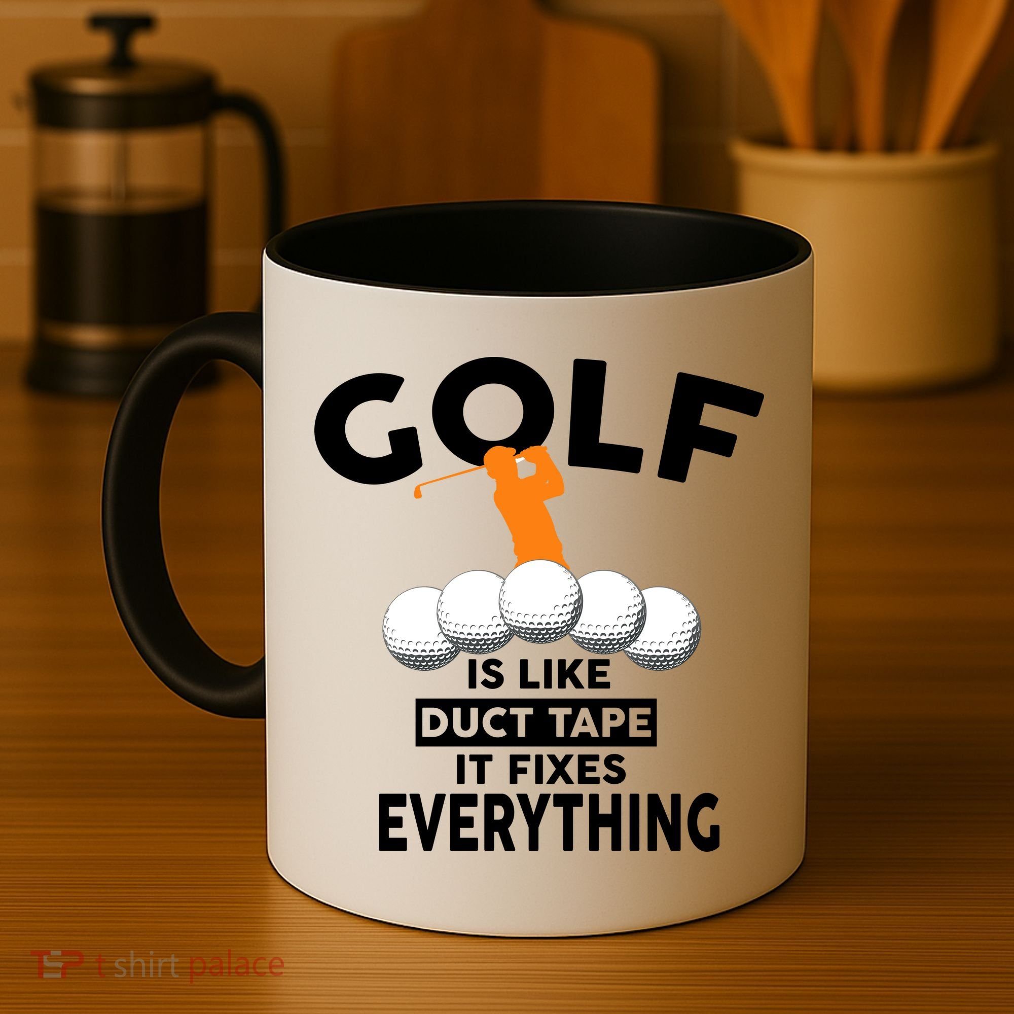Gold Is Like Duck Tape It Fixes Everything Coffee Mug