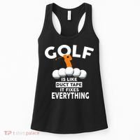 Gold Is Like Duck Tape It Fixes Everything Women's Tank Top thumb 0