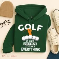 Gold Is Like Duck Tape It Fixes Everything Hoodie thumb 4