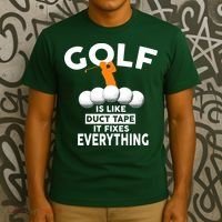 Gold Is Like Duck Tape It Fixes Everything T-Shirt thumb 3
