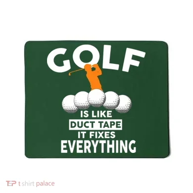 Gold Is Like Duck Tape It Fixes Everything Mousepad