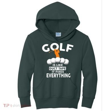 Gold Is Like Duck Tape It Fixes Everything Kids Hoodie