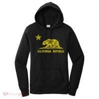 Golden California Republic Bear Flag Women's Hoodie thumb 0