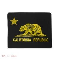 Golden California Republic Bear Flag Mousepad thumb 0