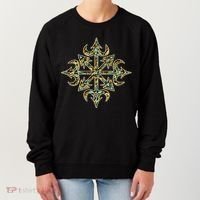 Golden Chaos Star Women's Sweatshirt thumb 0
