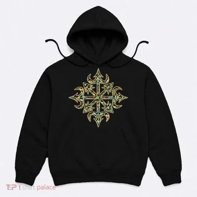 Golden Chaos Star Hoodie
