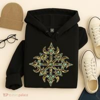 Golden Chaos Star Hoodie thumb 4