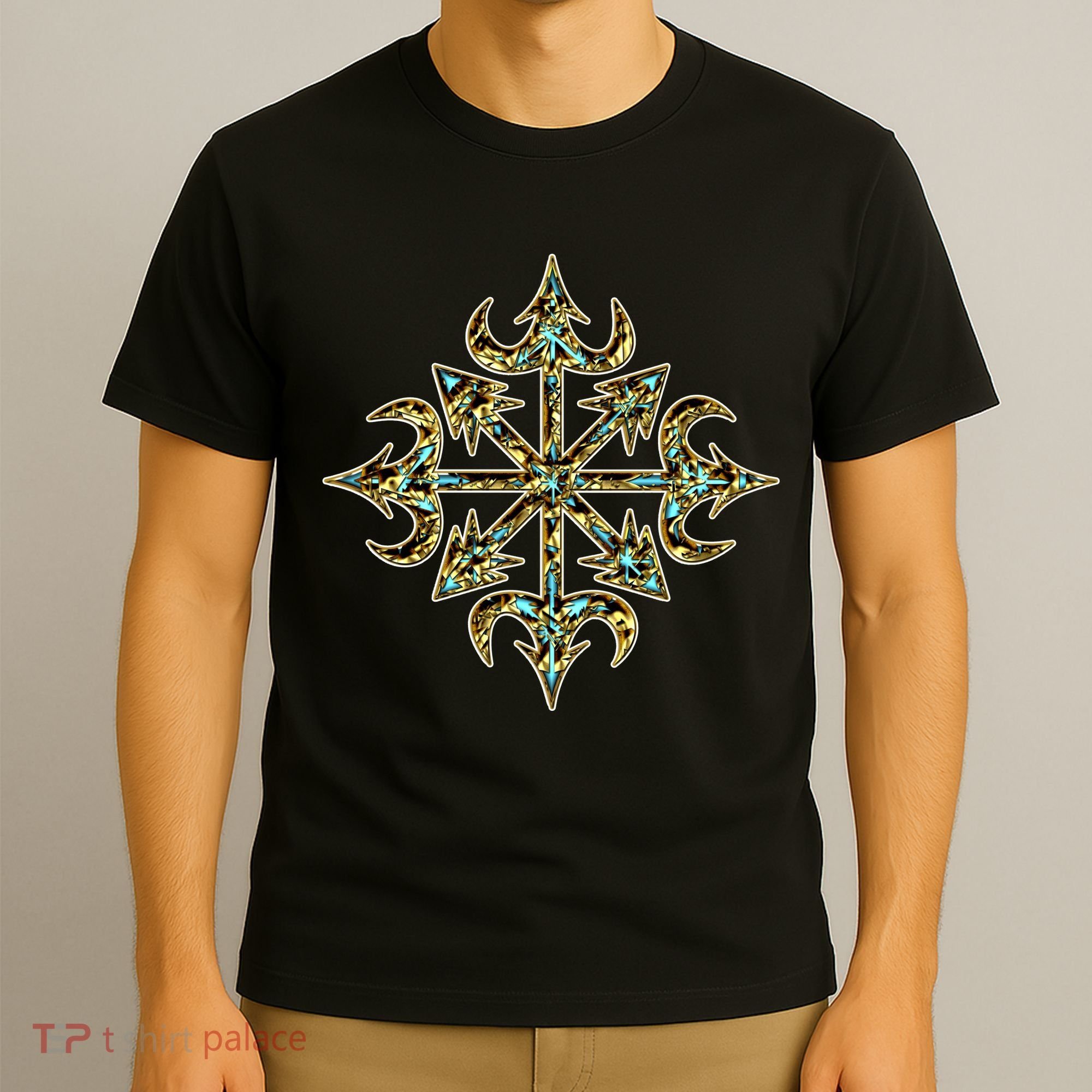 Golden Chaos Star T-Shirt