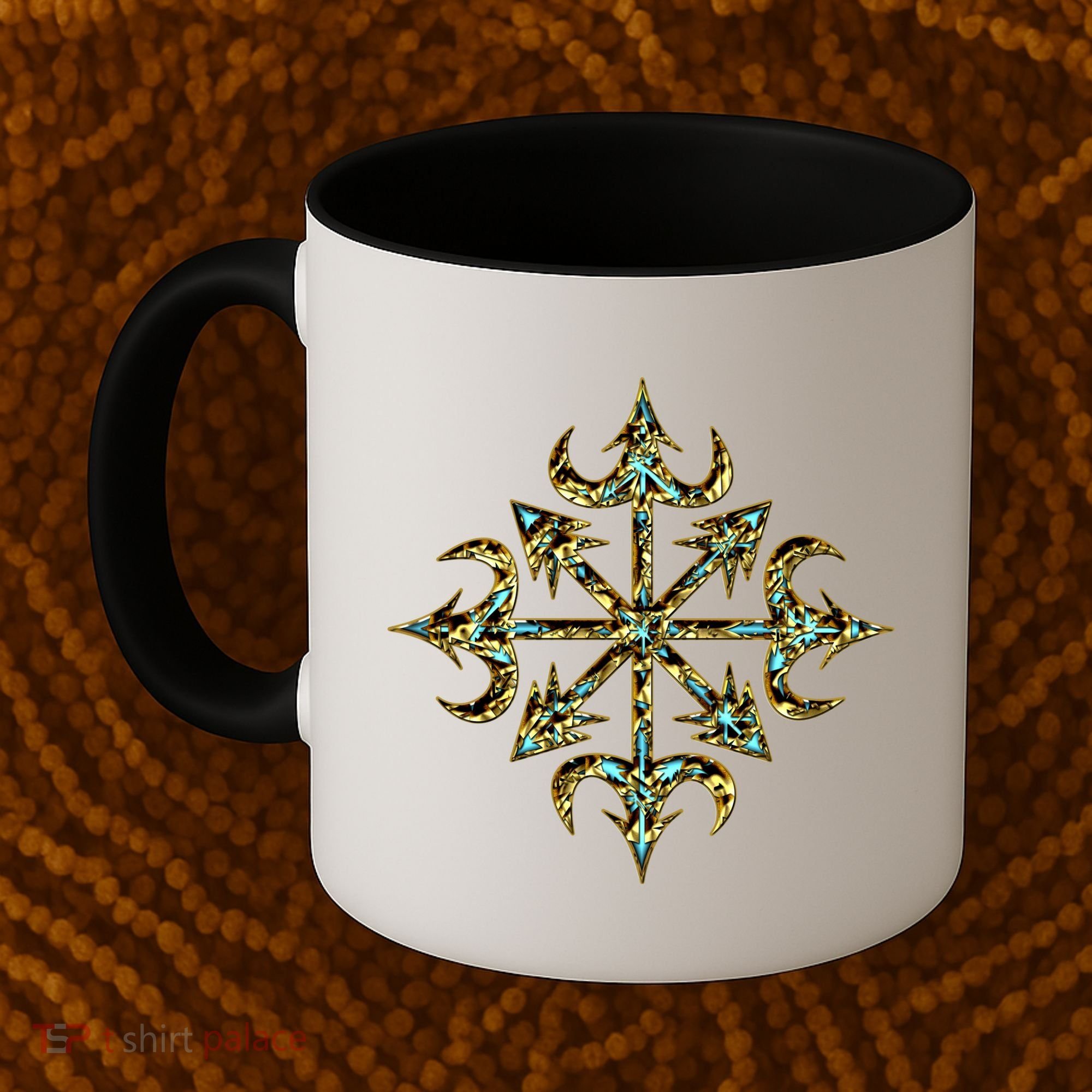 Golden Chaos Star Coffee Mug