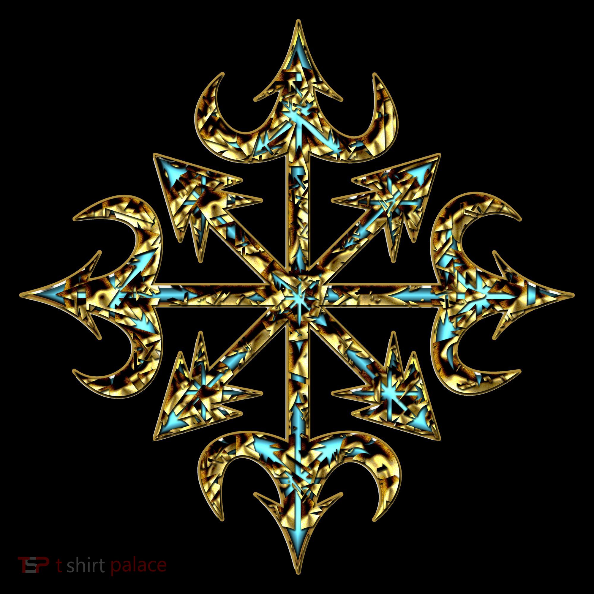 Golden Chaos Star Coffee Mug