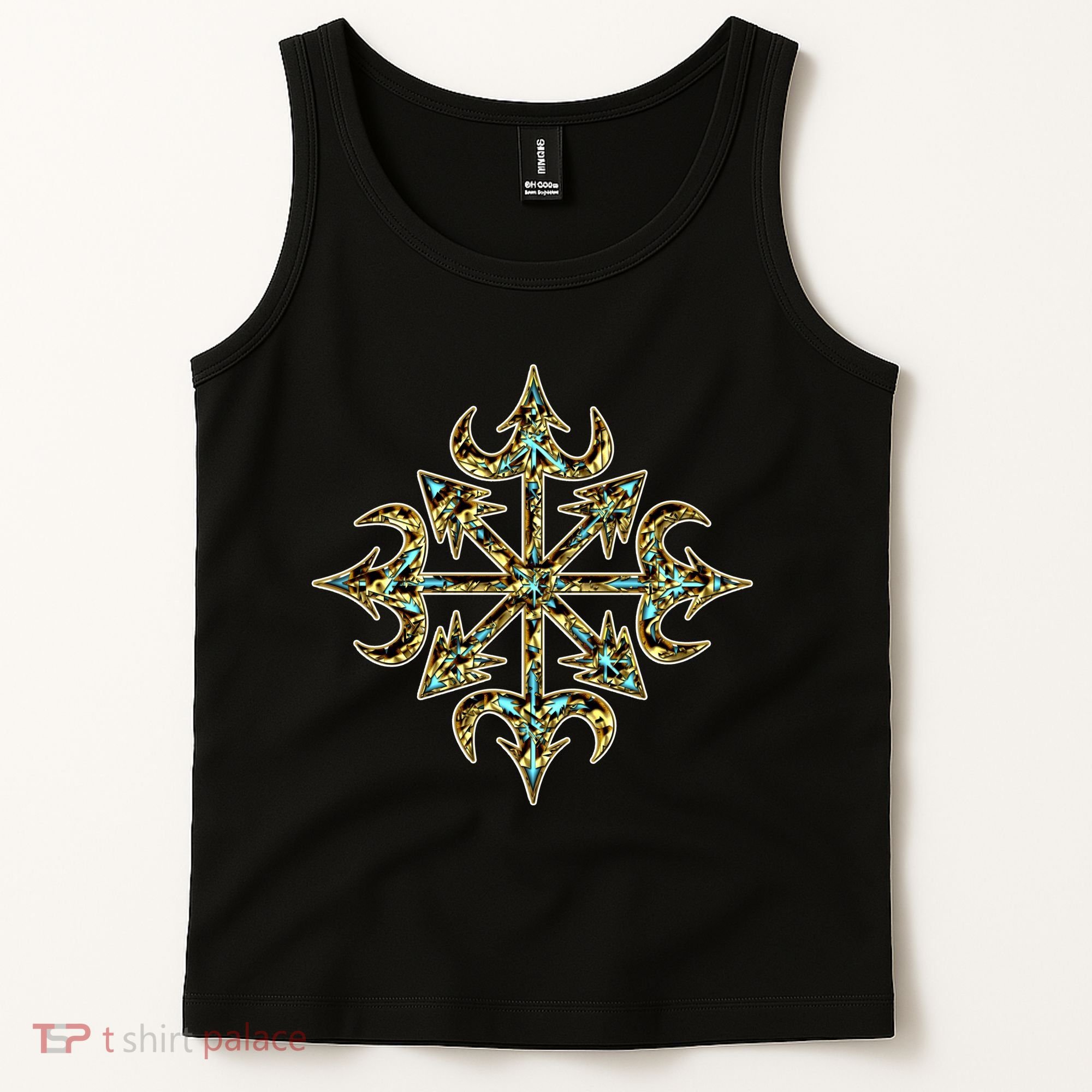 Golden Chaos Star Tank Top