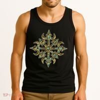 Golden Chaos Star Tank Top thumb 3