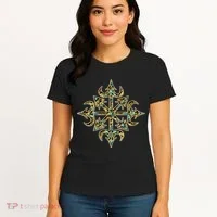 Golden Chaos Star Women's T-Shirt thumb 4