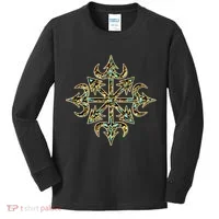 Golden Chaos Star Kids Long Sleeve Shirt thumb 0