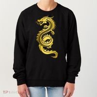 Golden Chinese Dragon Women's Sweatshirt thumb 0