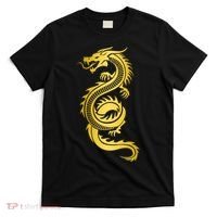Golden Chinese Dragon T-Shirt thumb 0