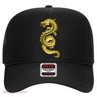 Golden Chinese Dragon Hat thumb 0