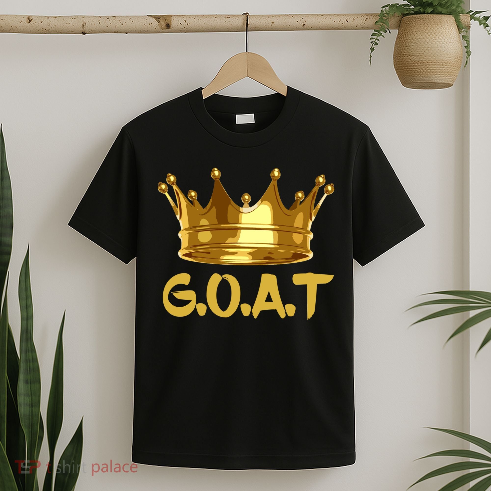 Golden Crown GOAT Great Of All Time Limited Edition T-Shirt