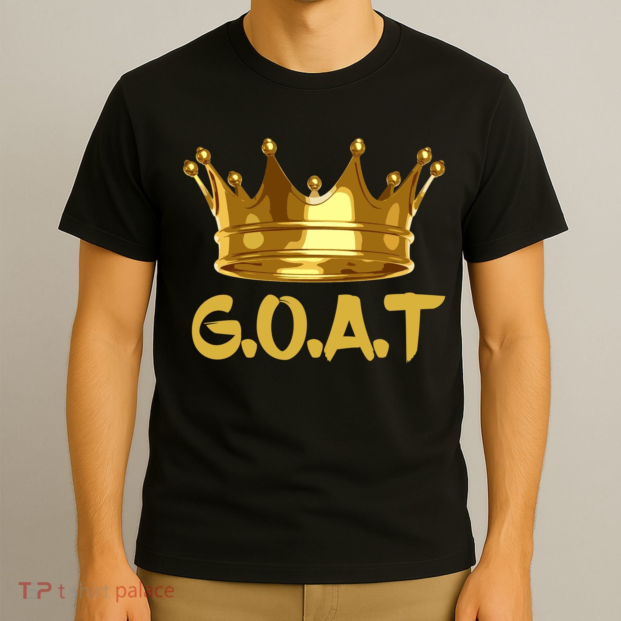 Golden Crown GOAT Great Of All Time Limited Edition T-Shirt