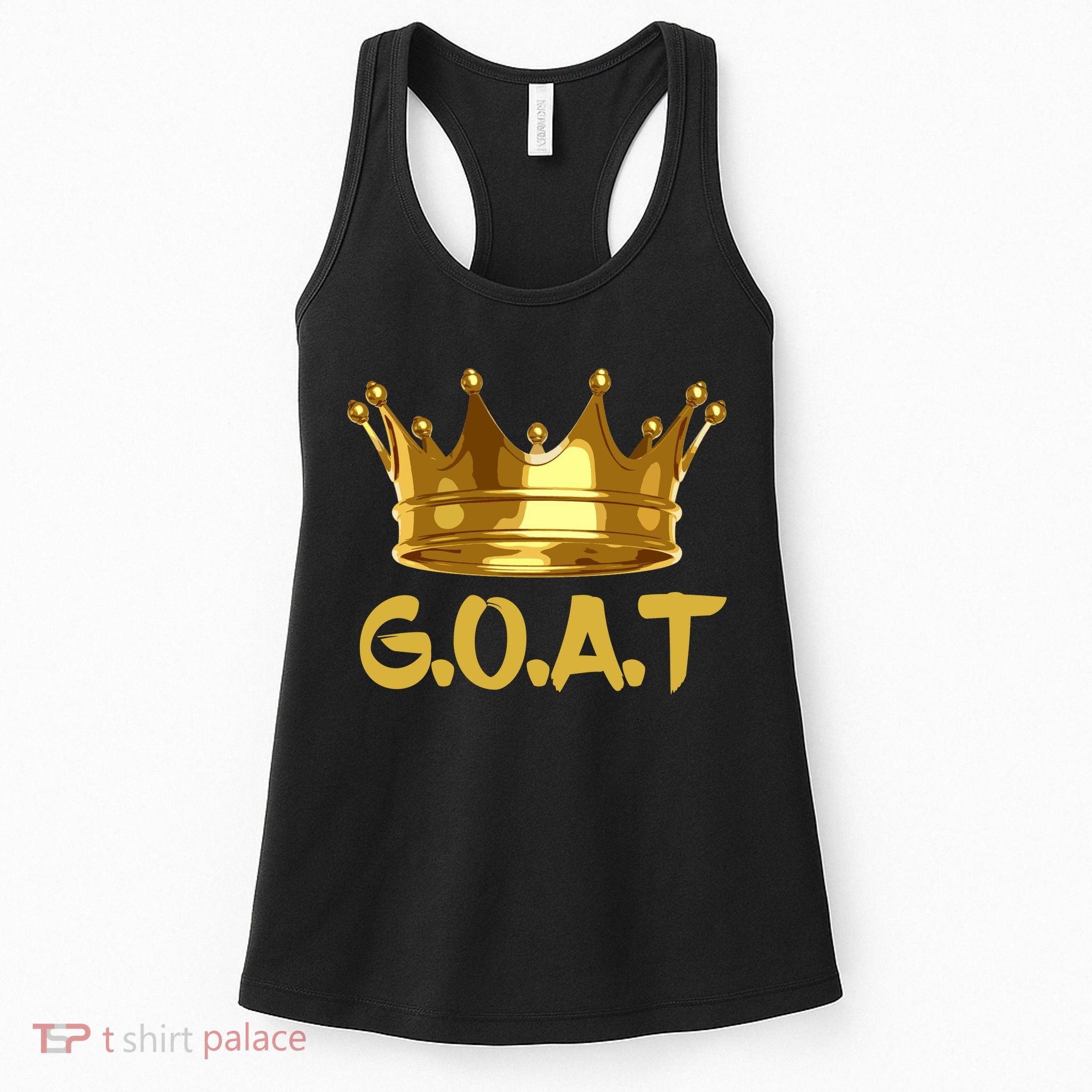 Golden Crown GOAT Great Of All Time Limited Edition Women's Tank Top