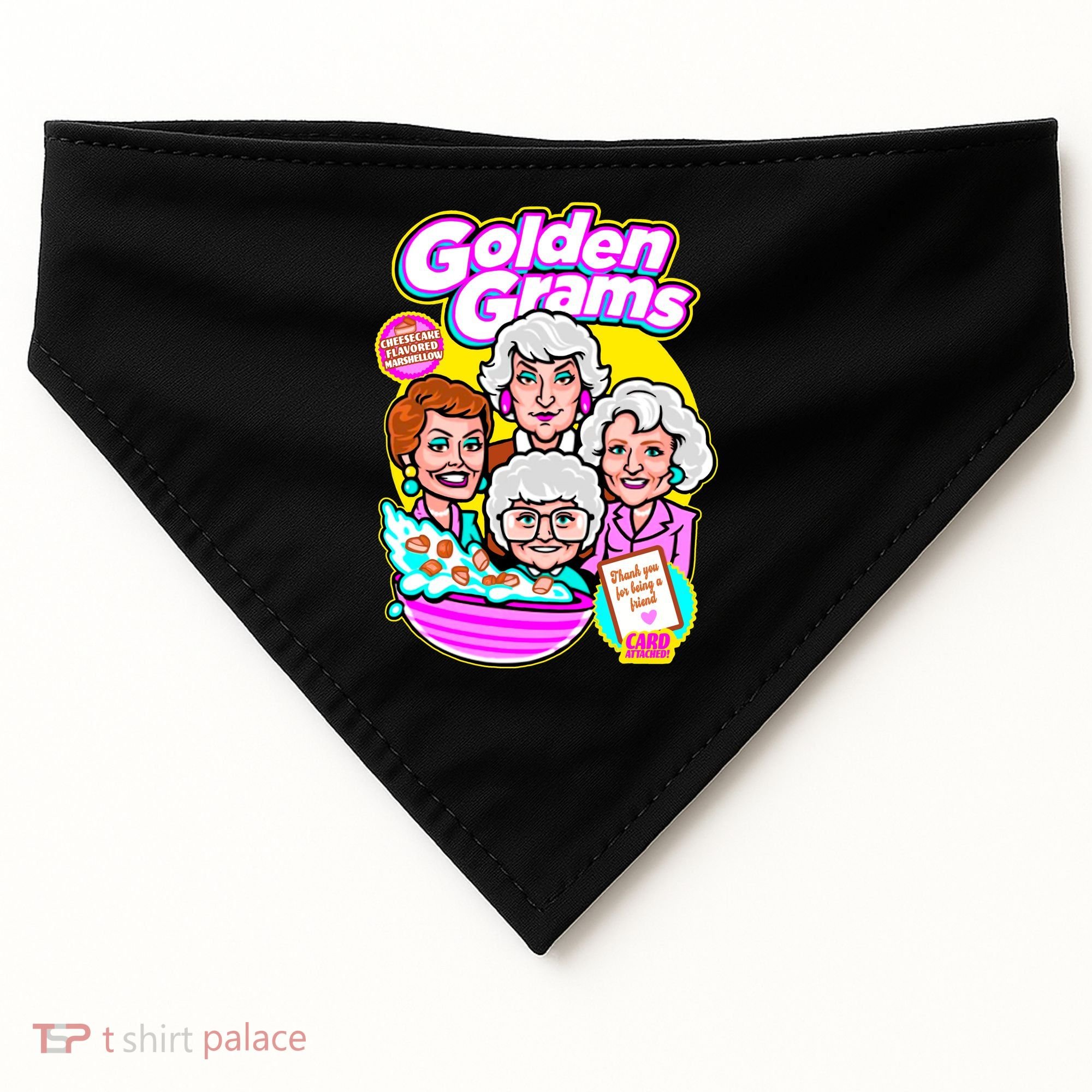 Golden Grams Cereal USA-Made Doggie Bandana